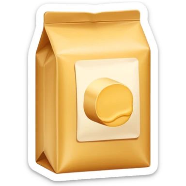 a package of cooking yeast sticker