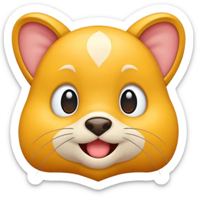 maiale nano  sticker