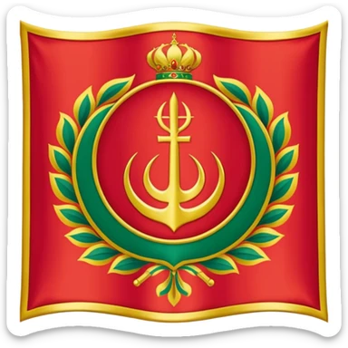Flag of the Iranian Empire sticker
