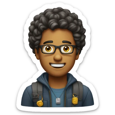  A one-character copywriter? Meet "Kai"—the energetic, word-slinging genius who turns every idea into gold with just one shot. sticker