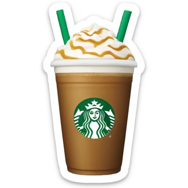 Starbucks drink sticker