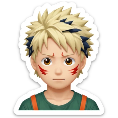 katsuki bakugo sticker