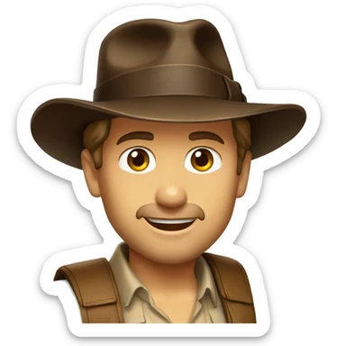 Indiana Jones sticker