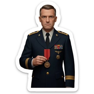 3 stars general sticker