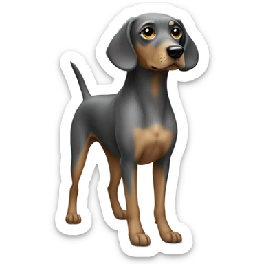 Weimar dog sticker