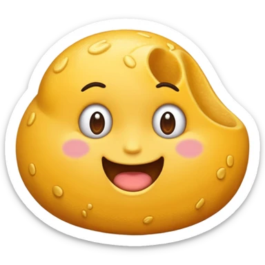Crie um de dor de barriga emoji sticker