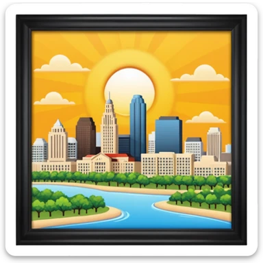 Austin Texas Location sticker