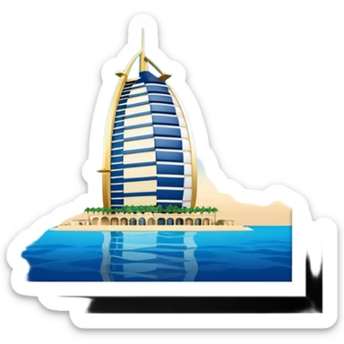 Burj al Arab sticker