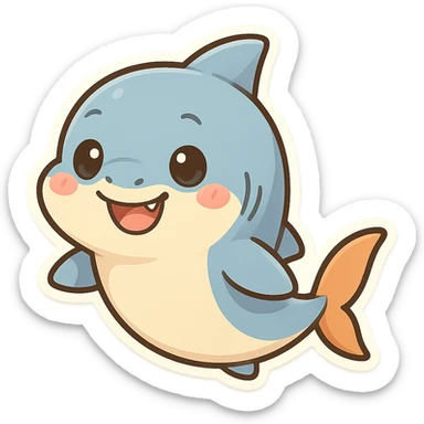 Baby shark sticker