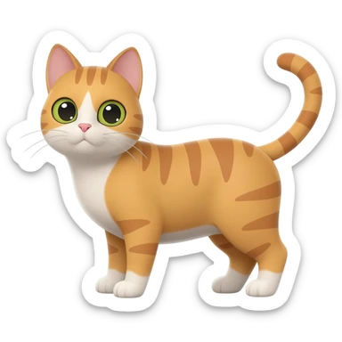 cute cat sticker