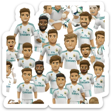 Logo Real Madrid club de fútbol  sticker