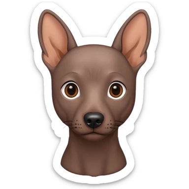 Mexican hairless dog  sticker