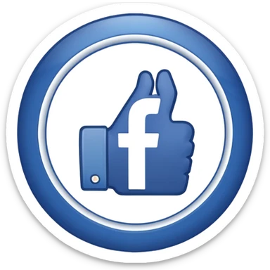 Create me an emoji that looks exactly like the Facebook blue verification batch it's for my research sticker