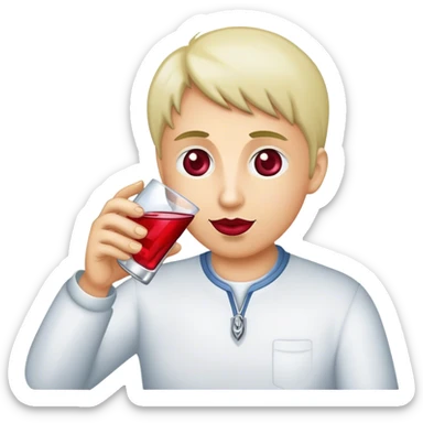 Vodka cranberry sticker