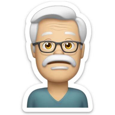 retirement crisis sticker