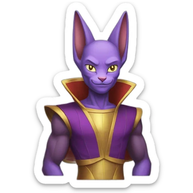 Beerus sticker