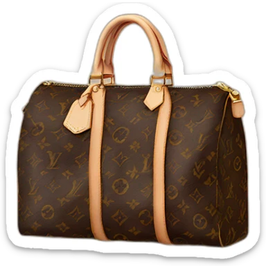 Louis vuitton bag logo sticker