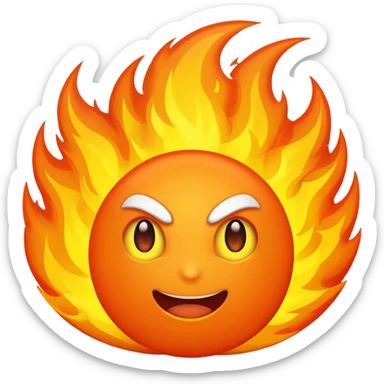 strike of fire sticker