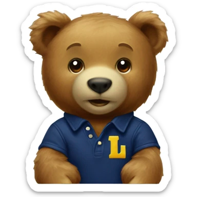 Polo Ralph Lauren bear  sticker