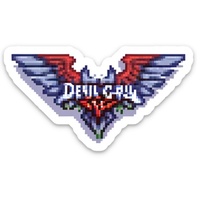 Devil May Cry logo sticker
