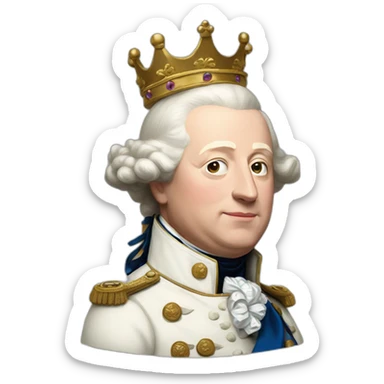 King George III sticker