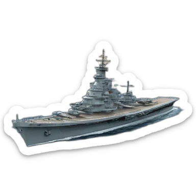 Battleship sticker