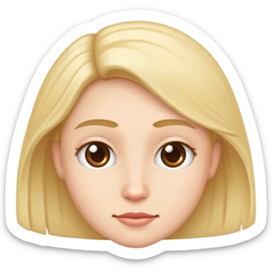 human curtsying sticker