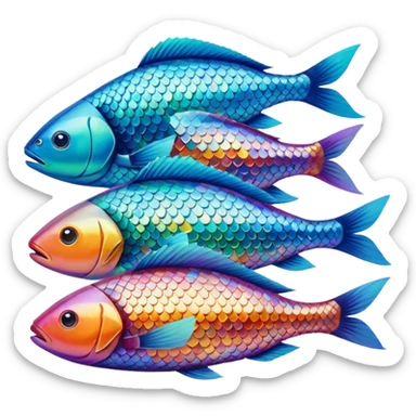 they are not fish sticker