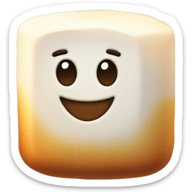 Marshmallows toasted  sticker