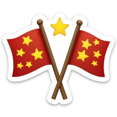 Flag of China sticker