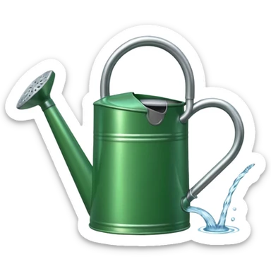 watering can  sticker