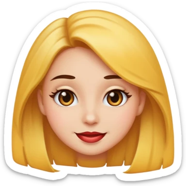 seductive emoji, flirty expression, suggestive eyes, playful smile sticker