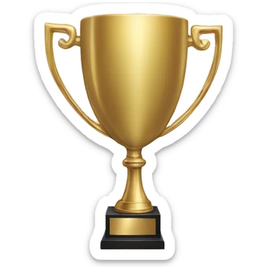 Trophée 1million sticker