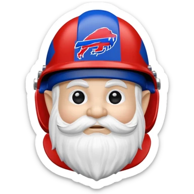 Buffalo Bills gnome sticker