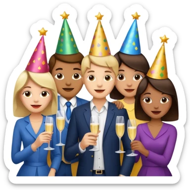 Cumpleaños festejos sticker