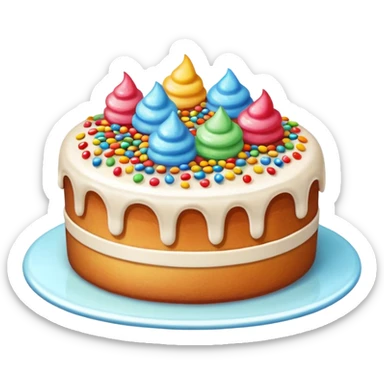 Bakery dessert sticker