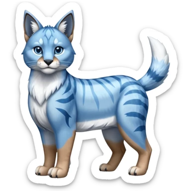 Scaley Shiny Glacial Rhypherior-Caracal-dog sticker