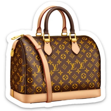 louis vuitton bag sticker