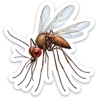 An innocent mosquito sticker