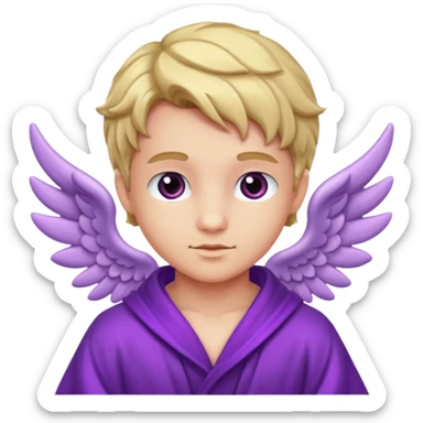 love cupid purple sticker