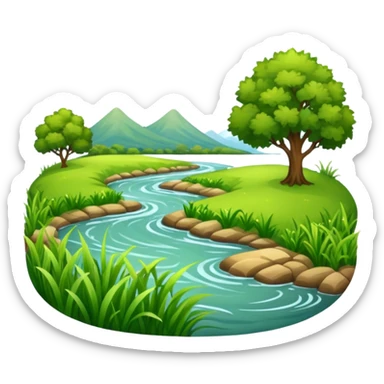 riverbank sticker