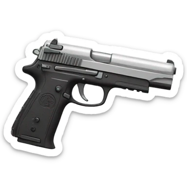 Arma pistola sticker