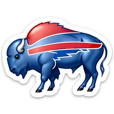 Buffalo Bills Logo 
Playoffs 2026 sticker