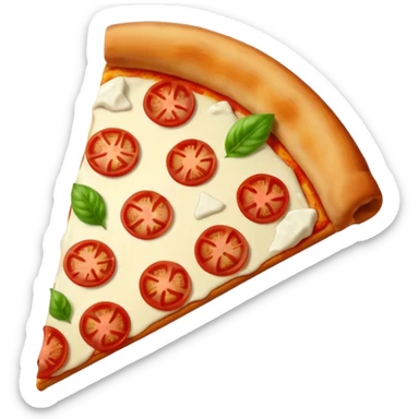 A pizza that embodies all the colors of France sticker