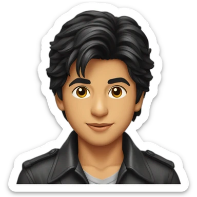 young shah rukh khan sticker