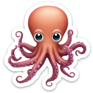 Octopus  arms sticker