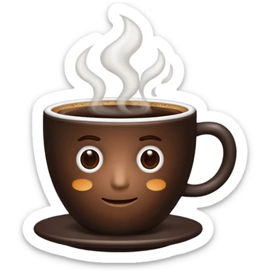 Non mais la on dirait du café et en plus la atse à un visage, wtf c'est quoi ça sticker