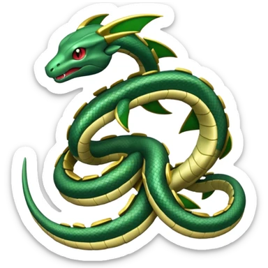 Pokemon  legendary Rayquaza sticker