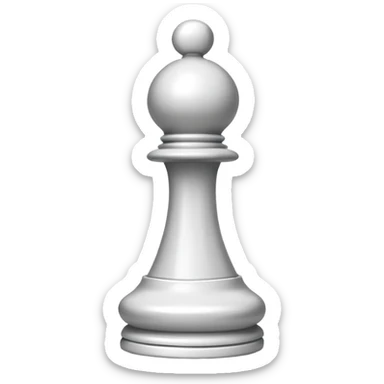 chess pawn sticker