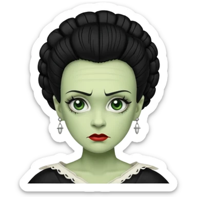 bride of Frankenstein  sticker